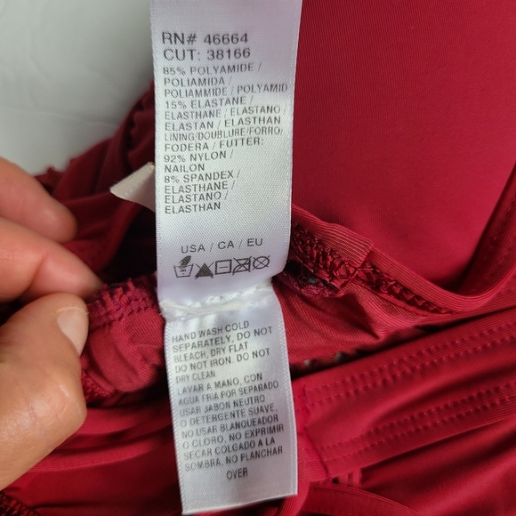 NWOT ELLA MOSS Anthropologie swimsuit tankini top - Picture 6 of 6